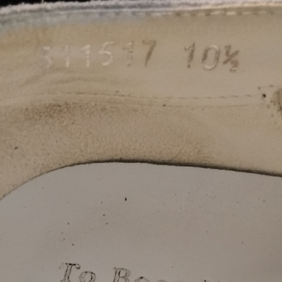 To Boot New York Adam Derrick Bluish Gray and White Sneakers - Picture 6 of 6